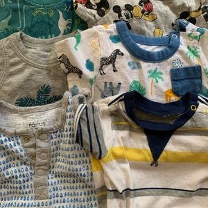 Short suits 6 0-3 month